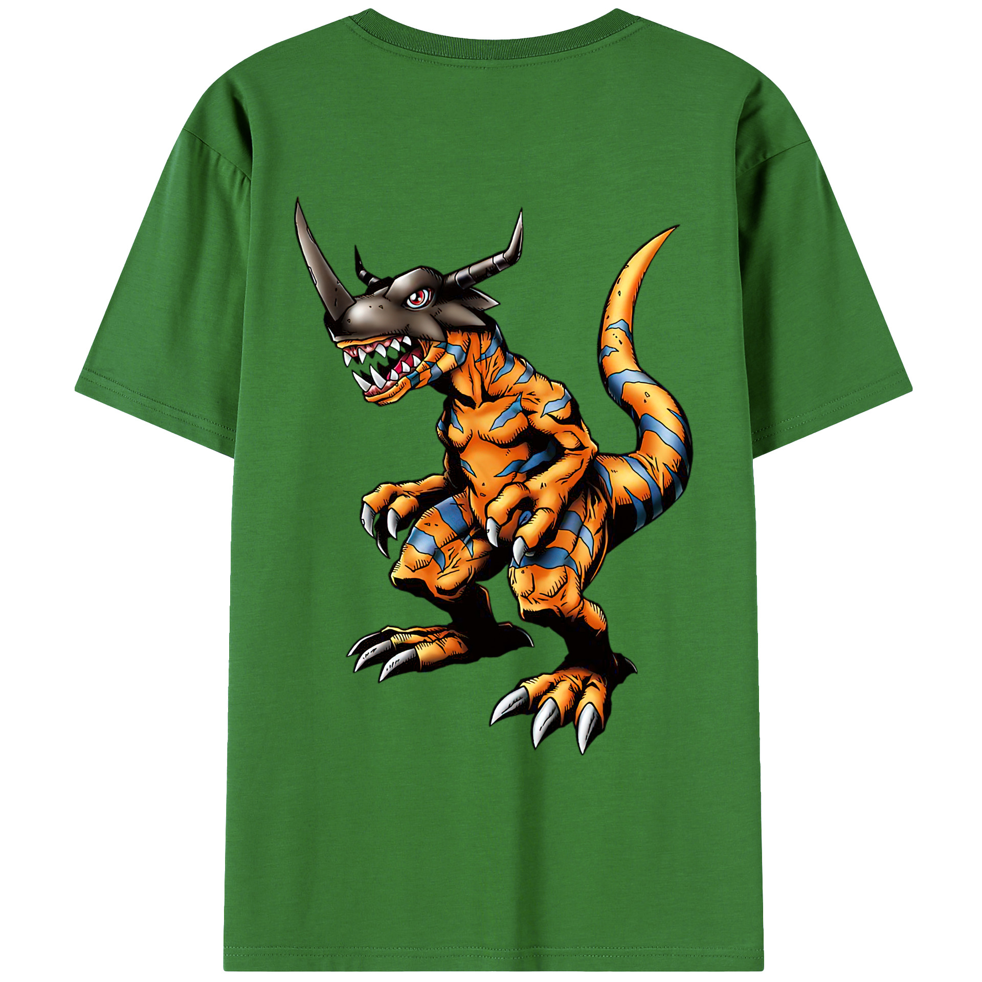 （画像用） Digimon デジタルモンスター/デジモン レディース半袖Tシャツ(バックプリント)
